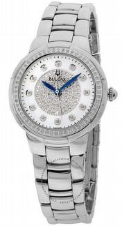 Bulova Ladies Rosedale Diamond 186 бриллиантов New