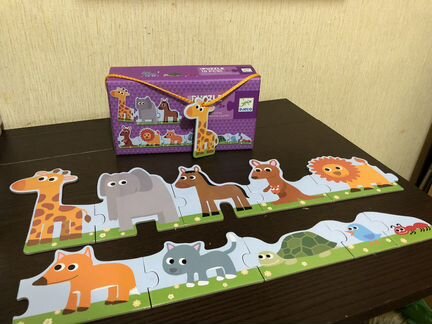 Первые пазлы малыша djeco