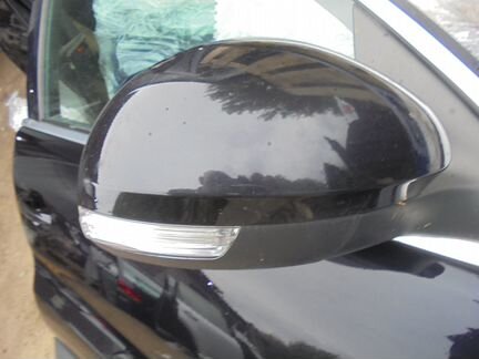 Зеркало правое Фольксваген Тигуан. Черное