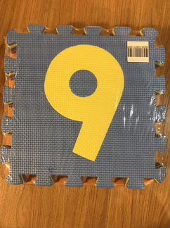 Коврик-пазл развивающий