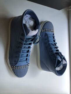 Абсолютно новые топсайдеры (высокие кеды) Gucci 38