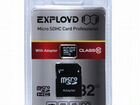 Micro sdhc Exployd 32 gb 10 class with adapter
