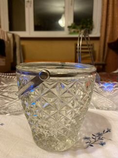 Конфетница, пепельница хрусталь