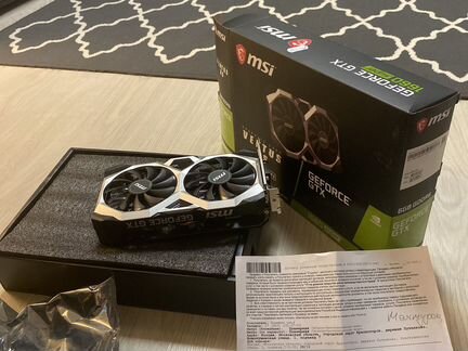 Видеокарта 1660 super MSI ventus OC