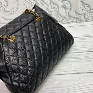 Сумка Chanel Мешок стеганная Шанель черная