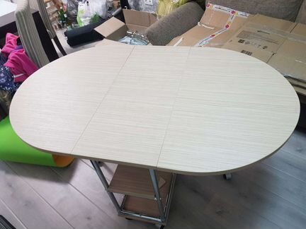 Стол обеденный складной 90 на 150 см