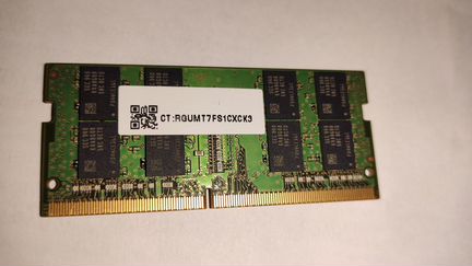Оперативка Samsung 16Gb DDR4, 2666 MHz, SO-dimm