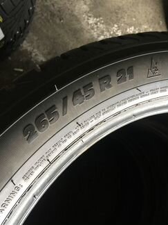 265 45 21 Michelin Latitude Alpin LA2