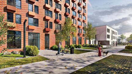 2-к квартира, 56.1 м², 6/24 эт.