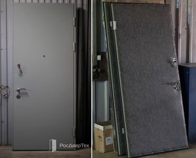 Дверь входная металлическая антивандальная. Завод