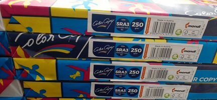 Бумага color copy 250гр SRA3, 125л/п