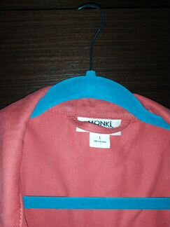 Красная джинсовая куртка monki размер L