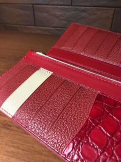 Женское портмоне (кошелек) из итальянской кожи