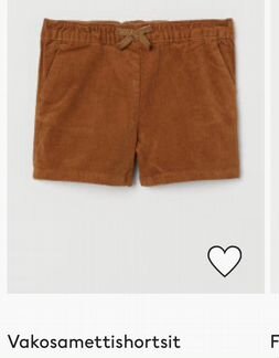 H&M Новые Шорты 110/116