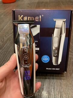 Триммер борода усы окантовка kemey новый