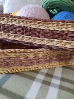 Корзина плетеная интерьерная