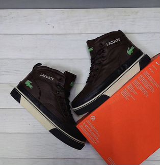 Зимние кроссовки lacoste
