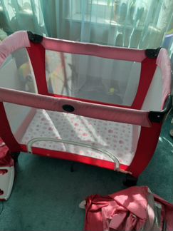 Манеж-кровать