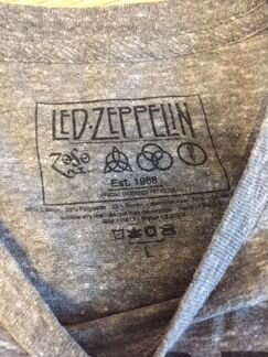 Туровая футболка Led Zeppelin U.K. Tour 1969
