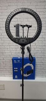 Кольцевая лампа RL-18 45 см