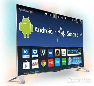 Телевизор белый philips android ambilight 122 см 89829916130 купить 3