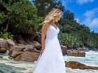 Платье свадебное белое легкое