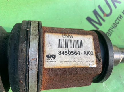 Привод передний правый Bmw X3 E83 2.5L N52B25A