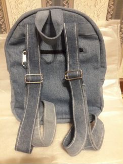 Рюкзак джинсовый