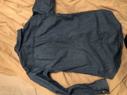 Рубашка джинсовая женская uniqlo