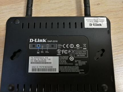 Wi-Fi точка доступа D-link DAP-2310