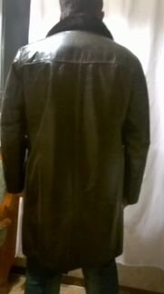 Дубленка мужская кожанная