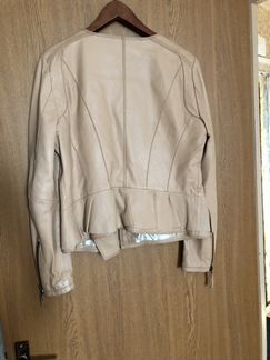 Куртка кожаная zara 53 см по спинке