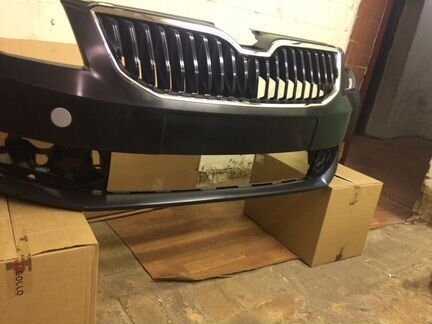 Бампер перед шкода октавия А7