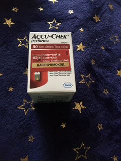 Тест полоски accu-chek Perfoma