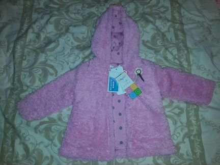Куртка плюшевая р. 74