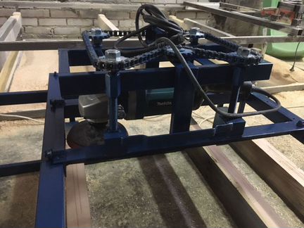 Каретка для шлифовки торцовочных досок