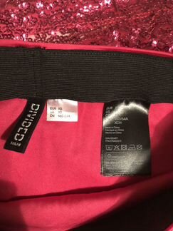 Юбка в пайетках