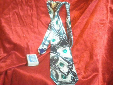 Галстук Доллары