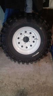 Резина с дисками на УАЗ