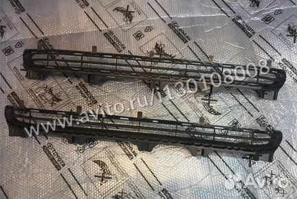 Решетка в бампер прадо 150
