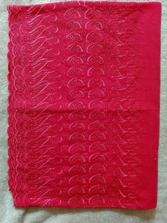 Ткань вискоза с вышивкой