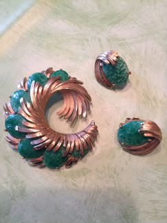 Винажный комплект от Trifari