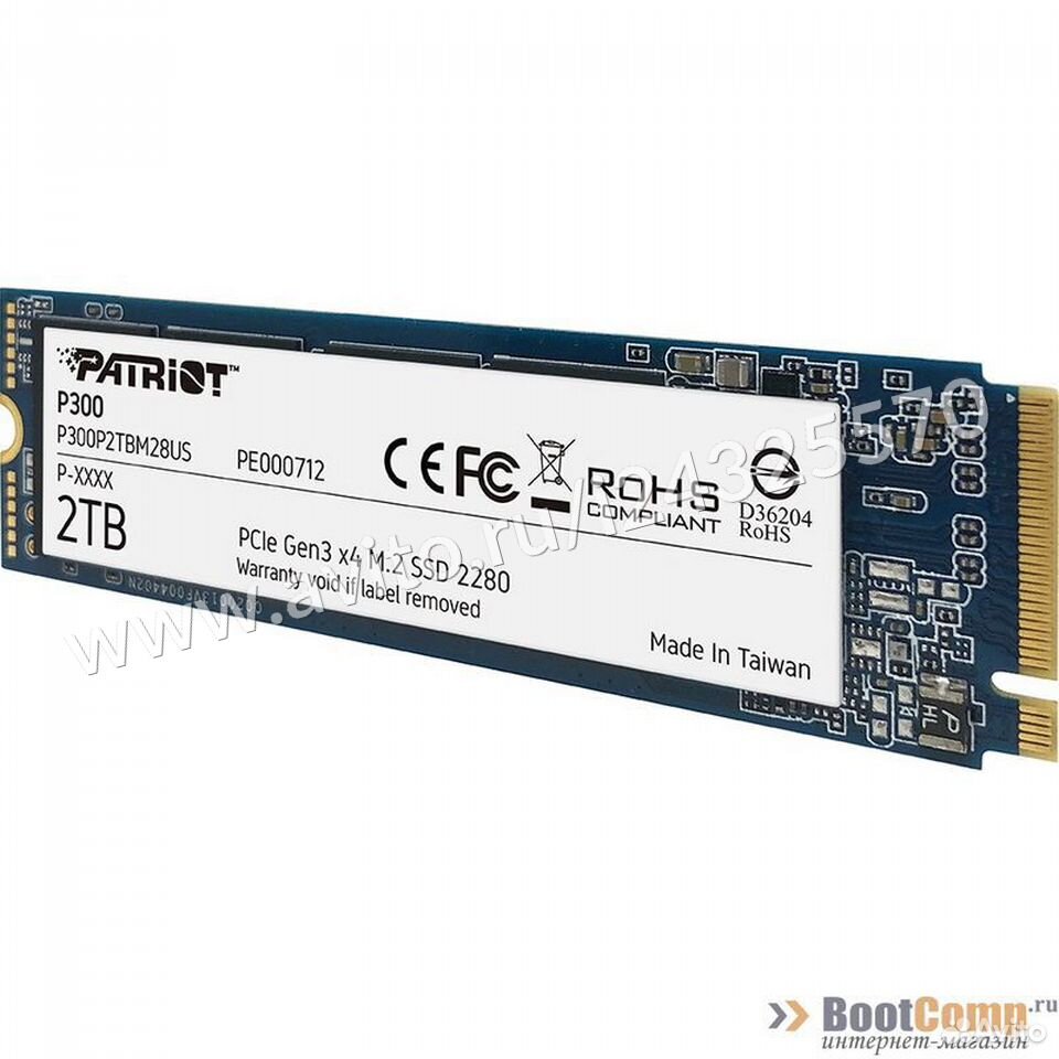 Жесткий диск SSD M.2 512GB Patriot P300 PCIe P300P  84012410120 купить 4