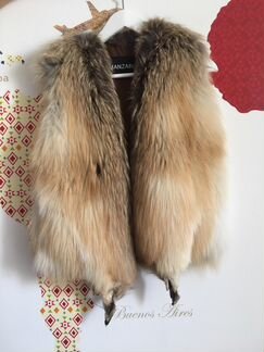 Жилетка из меха Лисы