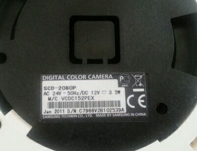 Купольная камера samsung digital color scd-2080p