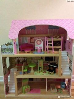 Новый Домик для кукольный Edufun с мебелью