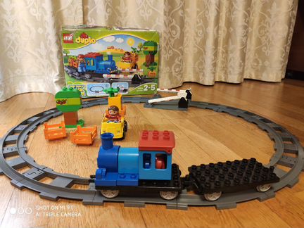 Поезд лего дупло 10810