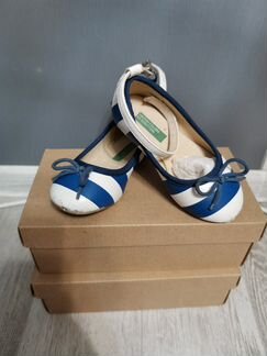 Балетки Benetton новые 24 + 23 б/у