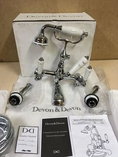 Смеситель devon & devon dandy5 marf40BCR на борт в