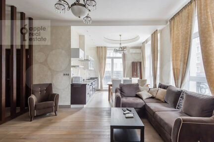 3-к квартира, 90 м², 2/15 эт.